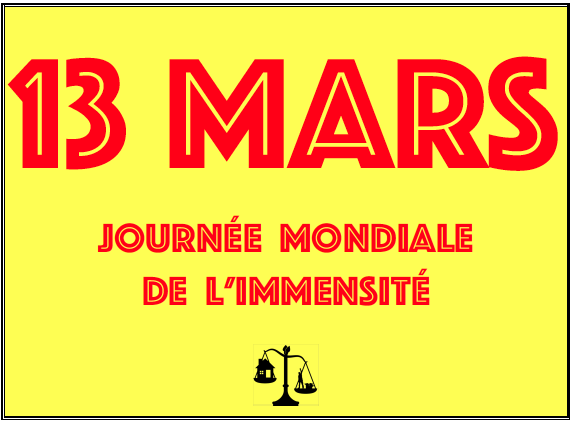 Journée mondiale de I'immensité