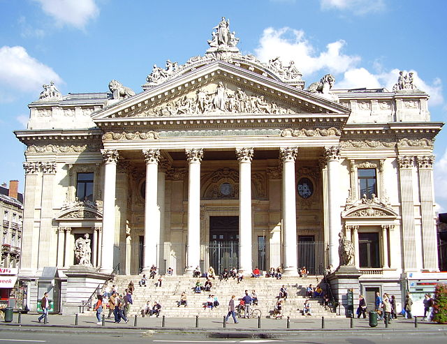 bourse à Bruxelles